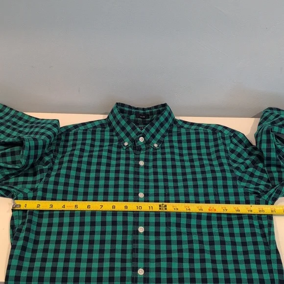 J. Crew Men's Medium Slim Fit Flex Washed Long Sleeve Button Down Style #BE208 - Picture 11 of 15